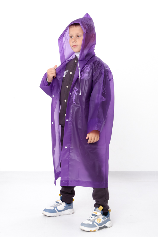 Дощовик дитячий з капюшоном